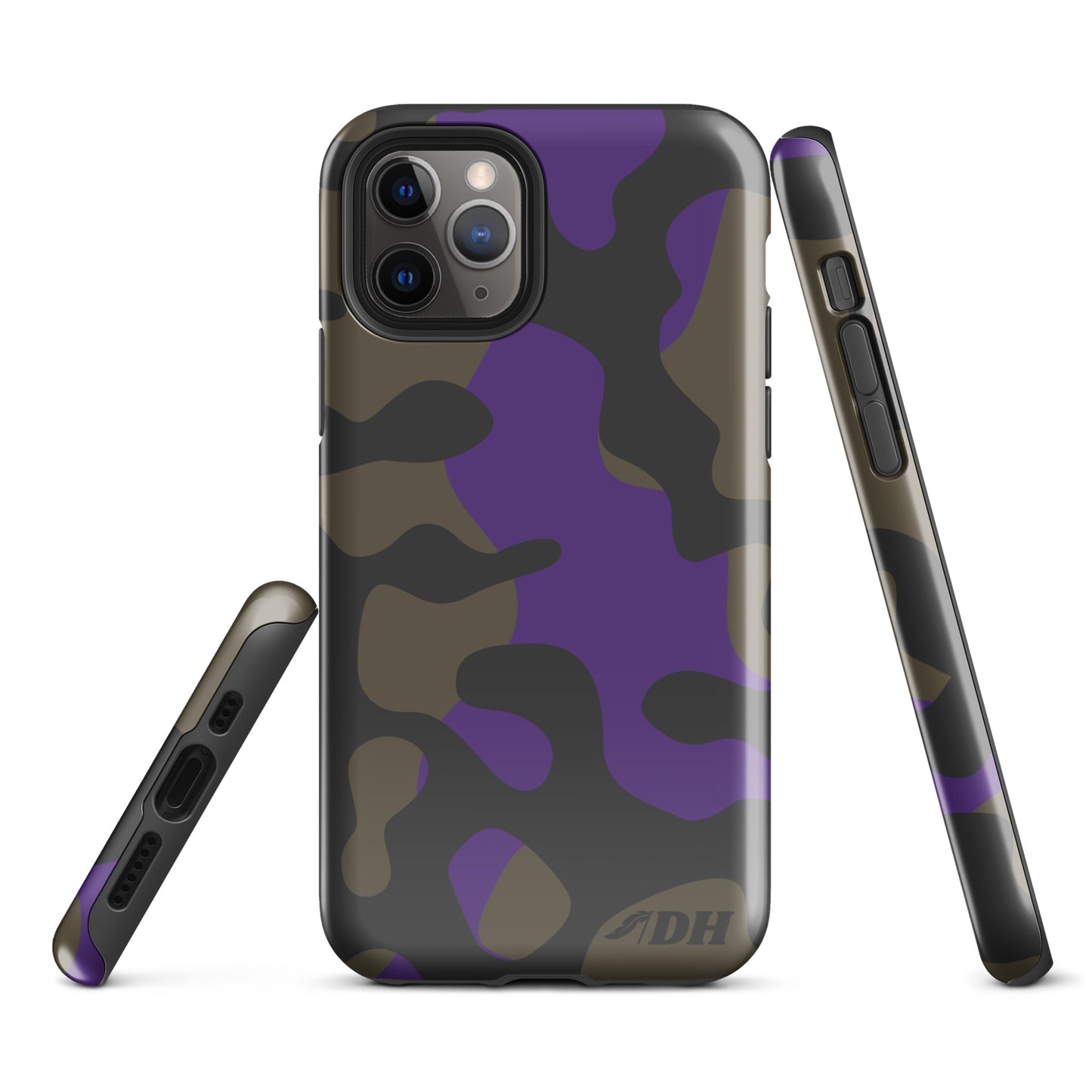 DH TIMBER Tough Case for iPhone® in Purple