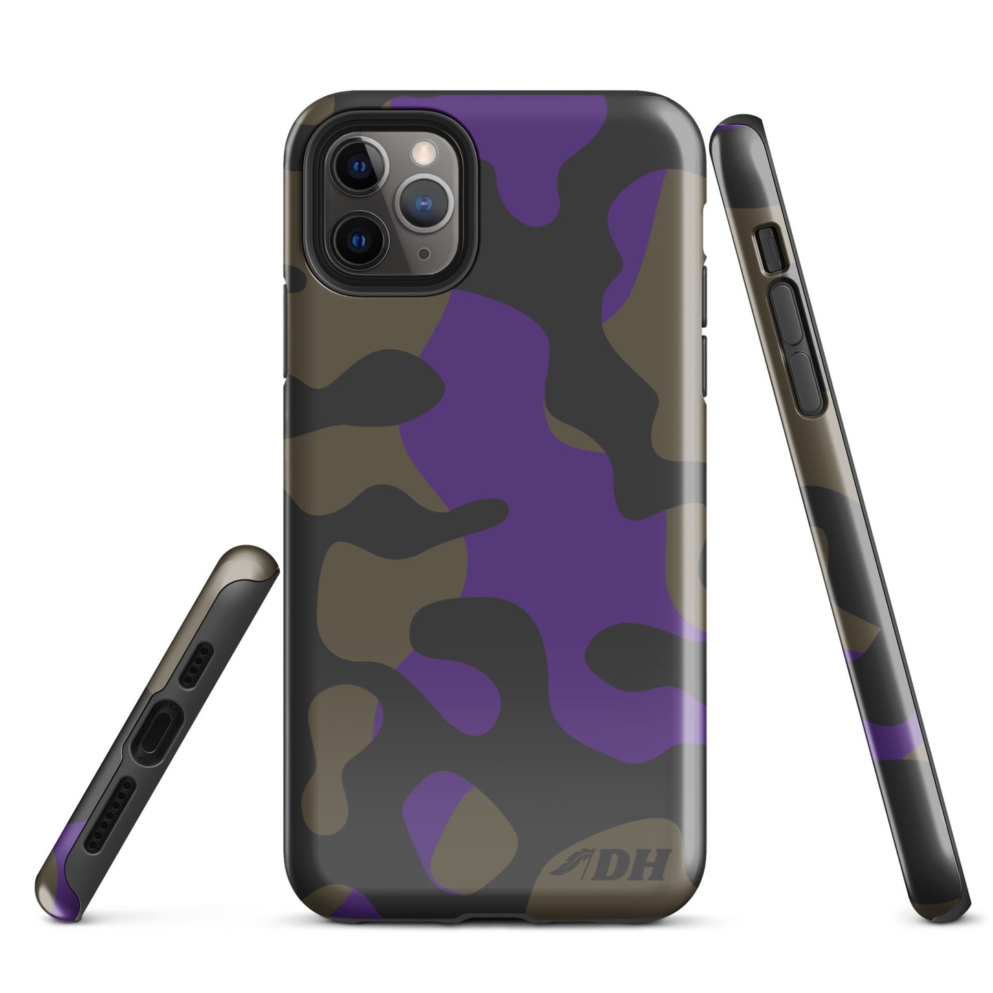 DH TIMBER Tough Case for iPhone® in Purple
