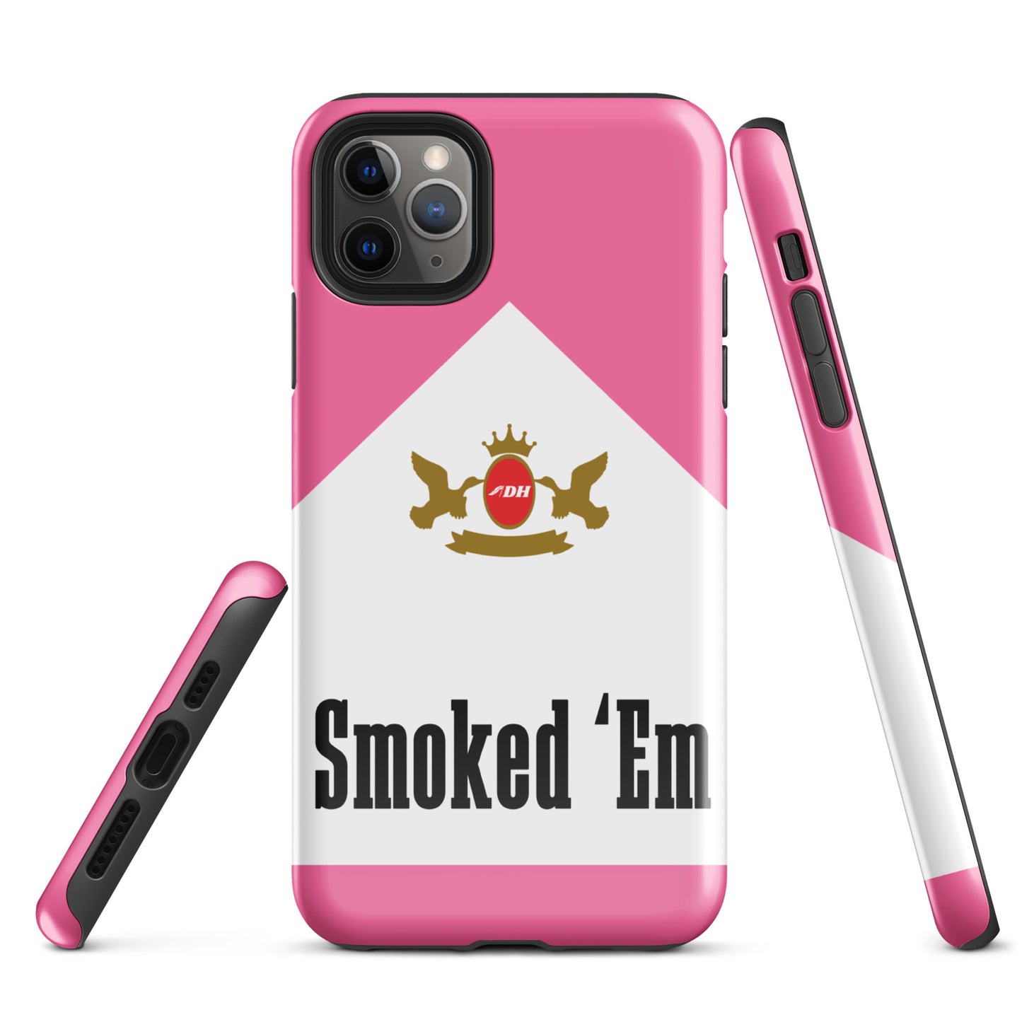 DH SMOKED 'EM Tough Case for iPhone® in Rose