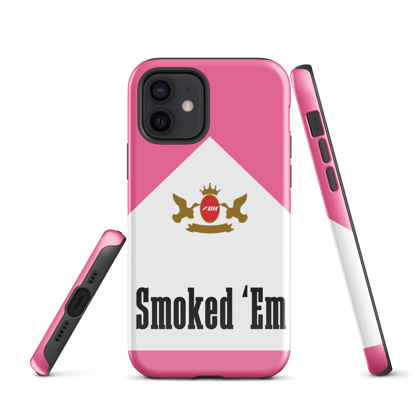 DH SMOKED 'EM Tough Case for iPhone® in Rose