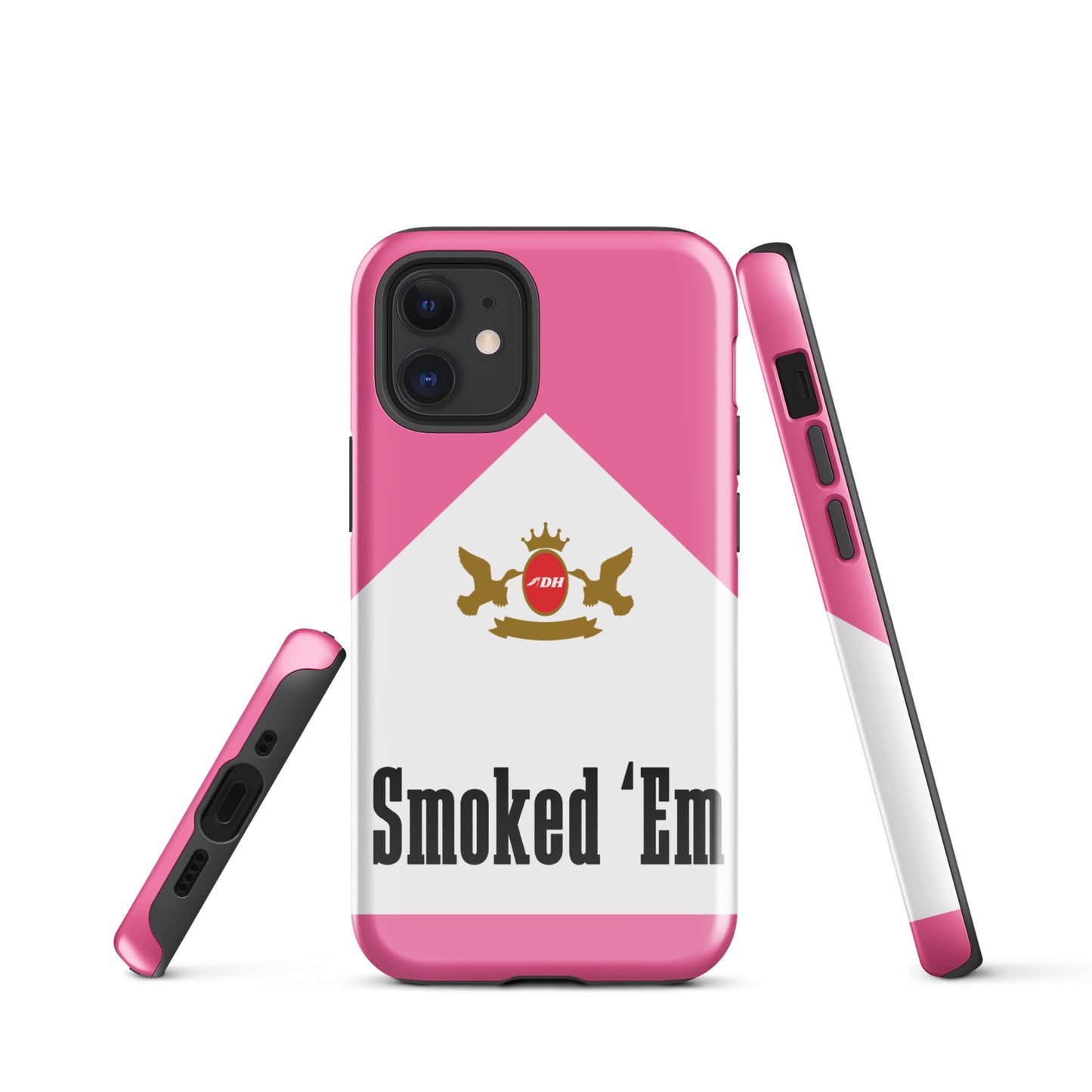 DH SMOKED 'EM Tough Case for iPhone® in Rose