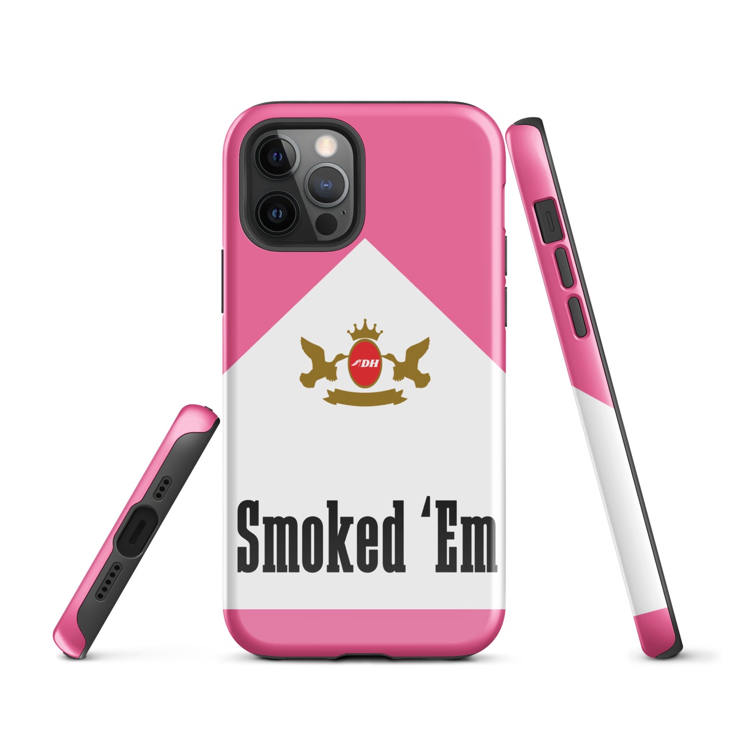 DH SMOKED 'EM Tough Case for iPhone® in Rose