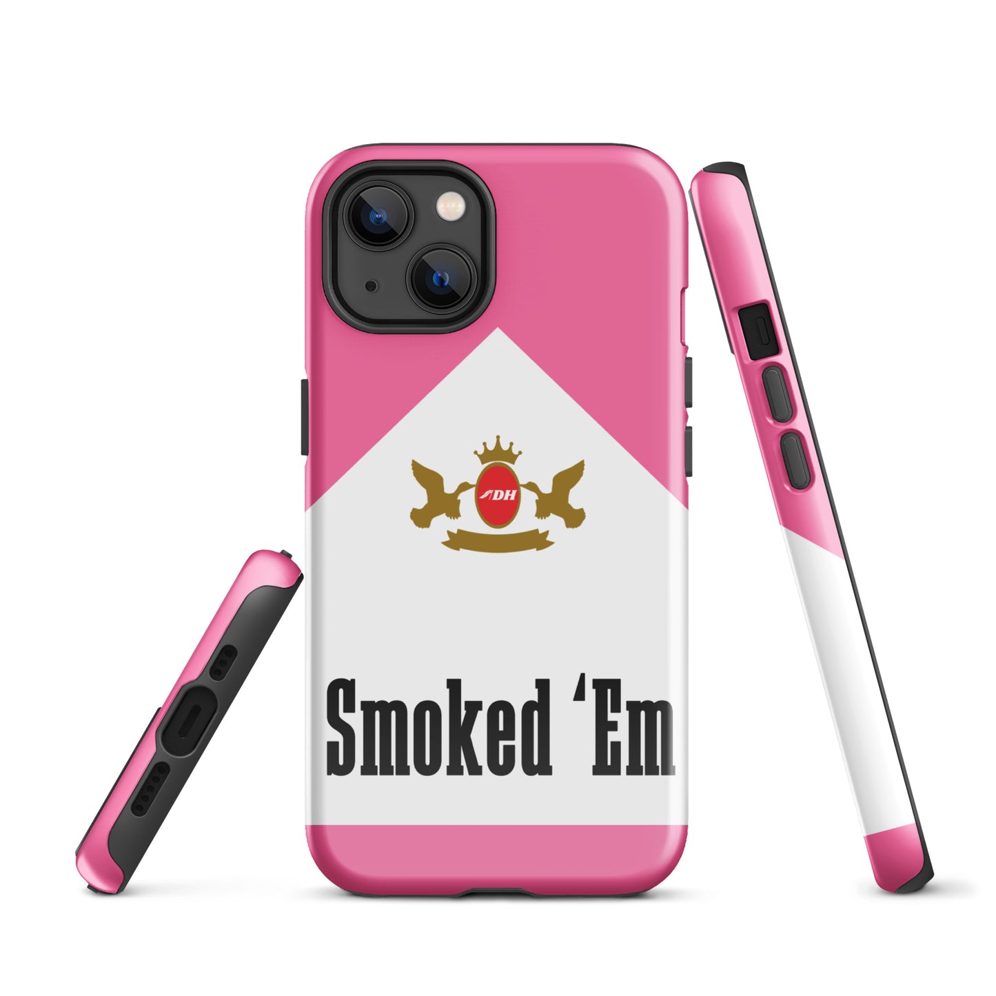 DH SMOKED 'EM Tough Case for iPhone® in Rose