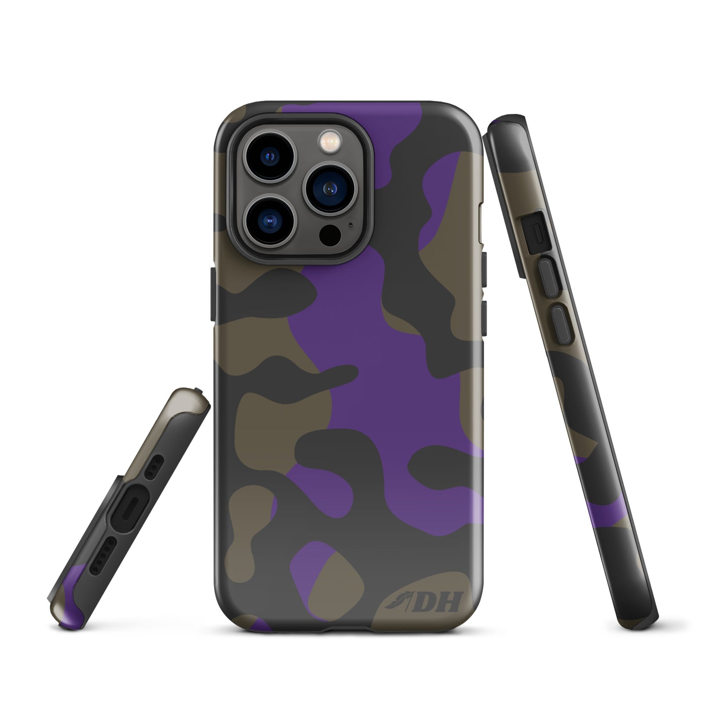 DH TIMBER Tough Case for iPhone® in Purple