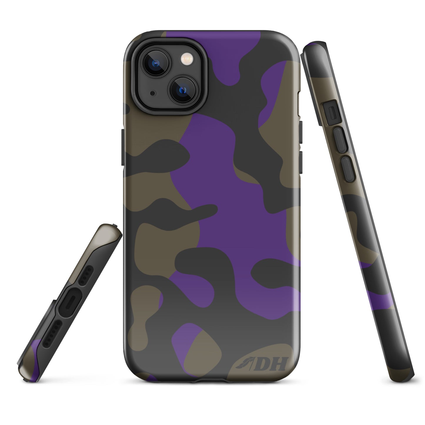 DH TIMBER Tough Case for iPhone® in Purple