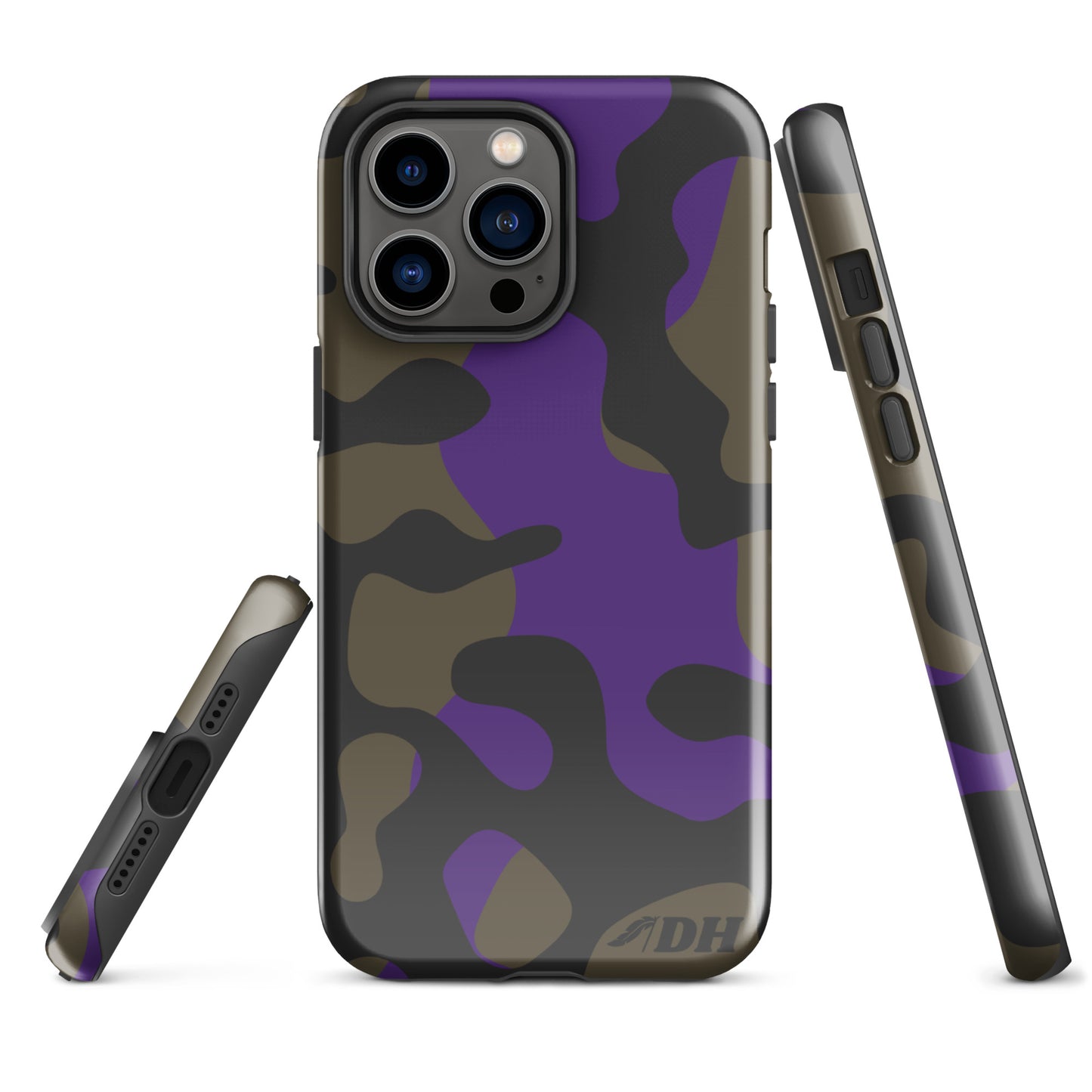 DH TIMBER Tough Case for iPhone® in Purple