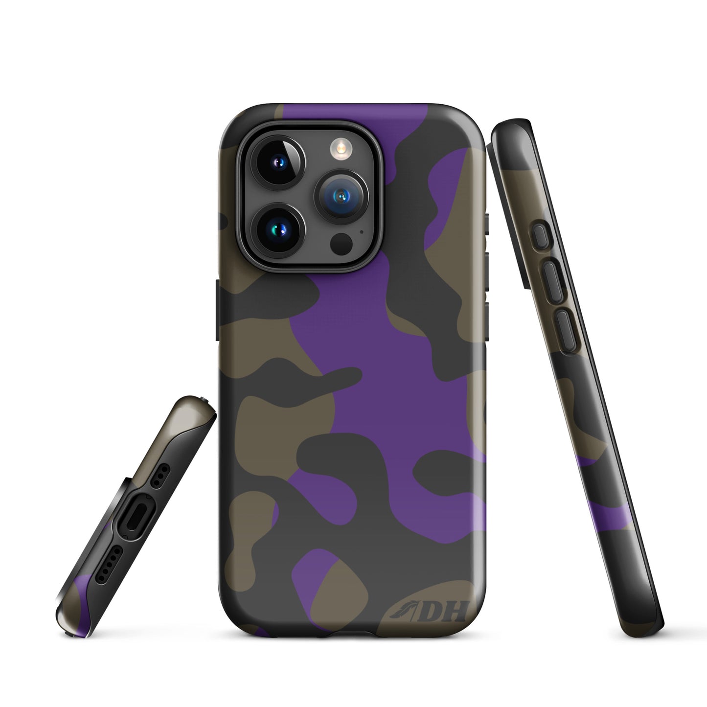 DH TIMBER Tough Case for iPhone® in Purple