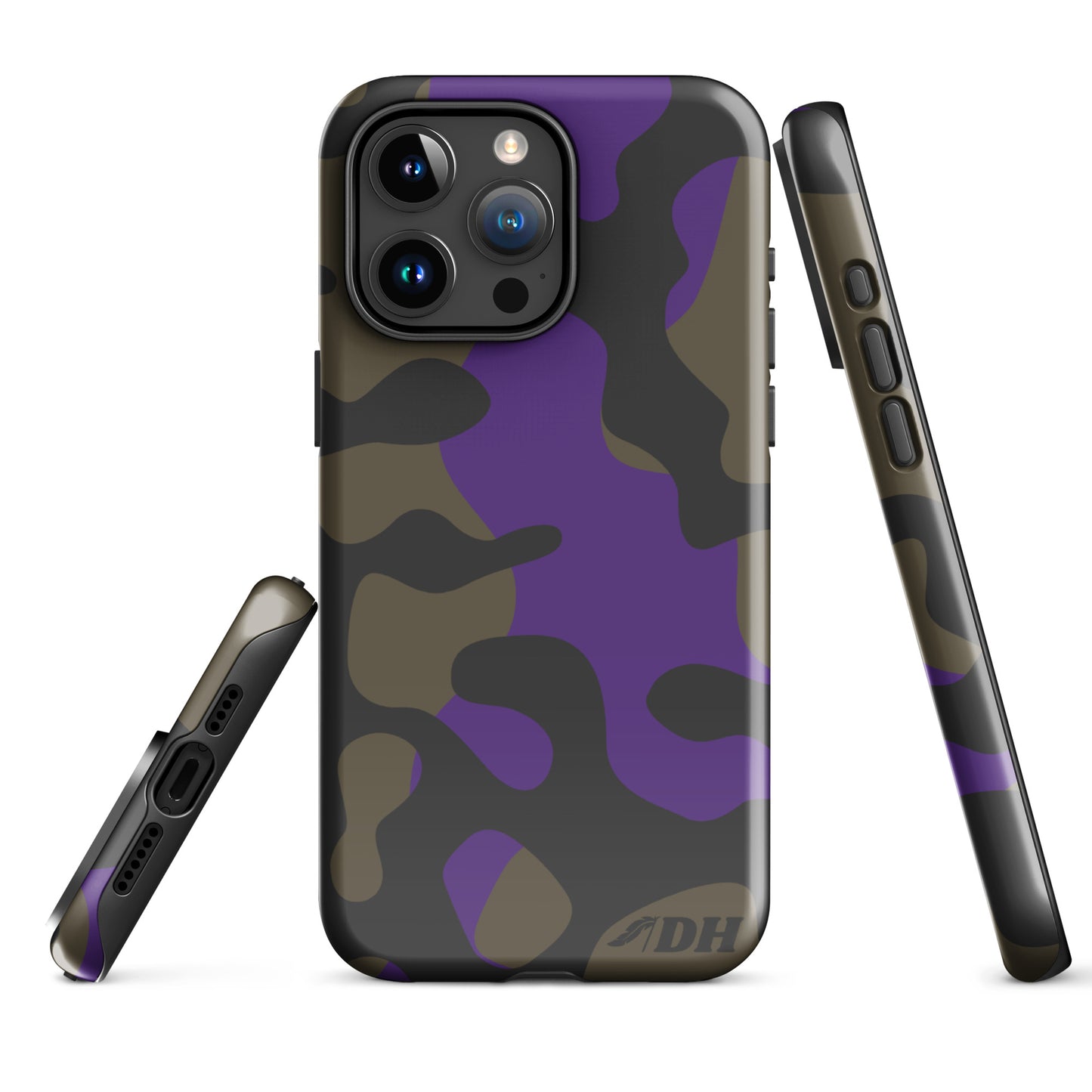 DH TIMBER Tough Case for iPhone® in Purple