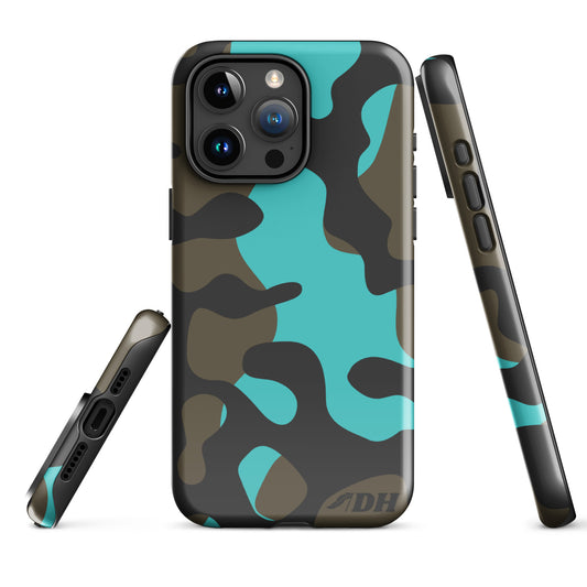 DH TIMBER Tough Case for iPhone® in Turquoise