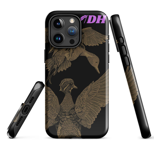 DH PINTAIL & WOOD DUCK Tough Case for iPhone® in Berry