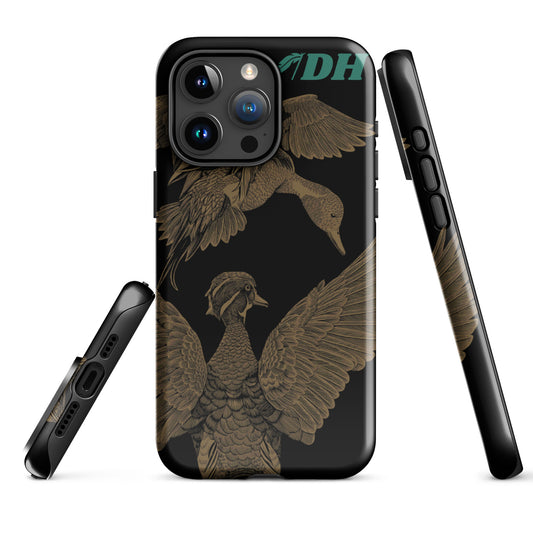 DH PINTAIL & WOOD DUCK Tough Case for iPhone® in Teal