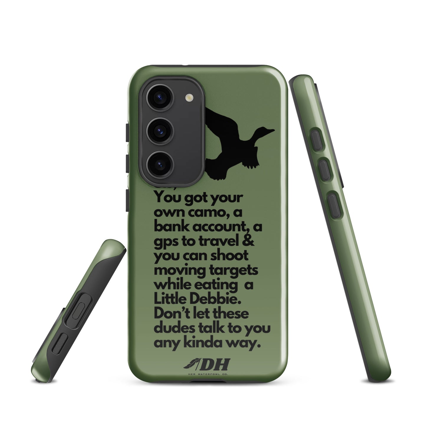 DH HEY SIS Tough Case for Samsung® in Olive/Black